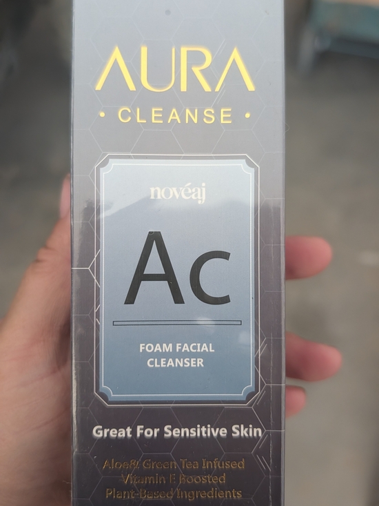 Other - Aura Cleanse AC Foam Facial Cleanser – Blue